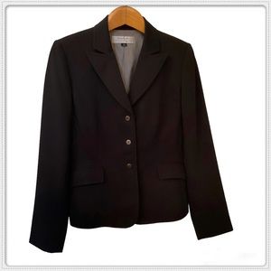 TAHARI Black 3 Button Blazer, Size 6